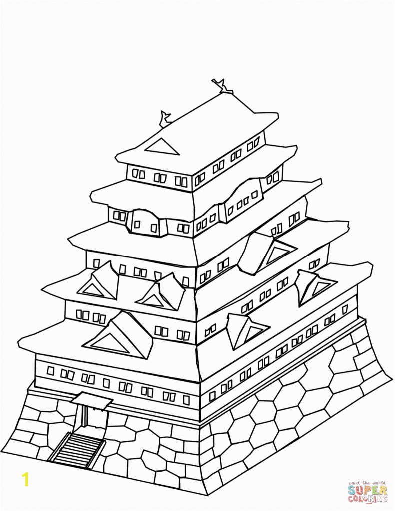 Full Japanese Coloring Pages Japan