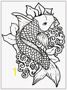 Free Japanese Koi Fish Coloring Pages For Adult