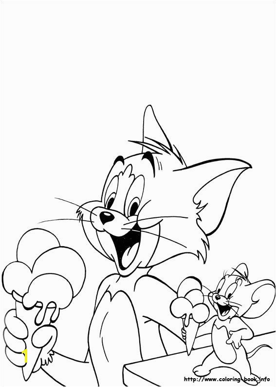 Tom and Jerry Coloring Books 9 Best Coloring Pages tom & Jerry Pinterest
