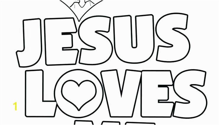 Inspirational Jesus Loves Me Coloring Page More Image Ideas