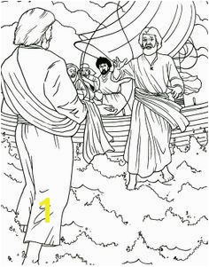 Jesus Walks On the Water Coloring Page Coloring Page Anointing the Feet Of Jesus