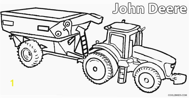 John Deere Truck Coloring Pages
