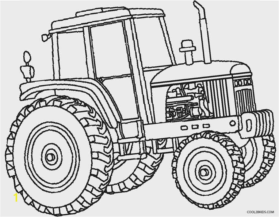 John Deere Tractor Coloring Pages to Print
