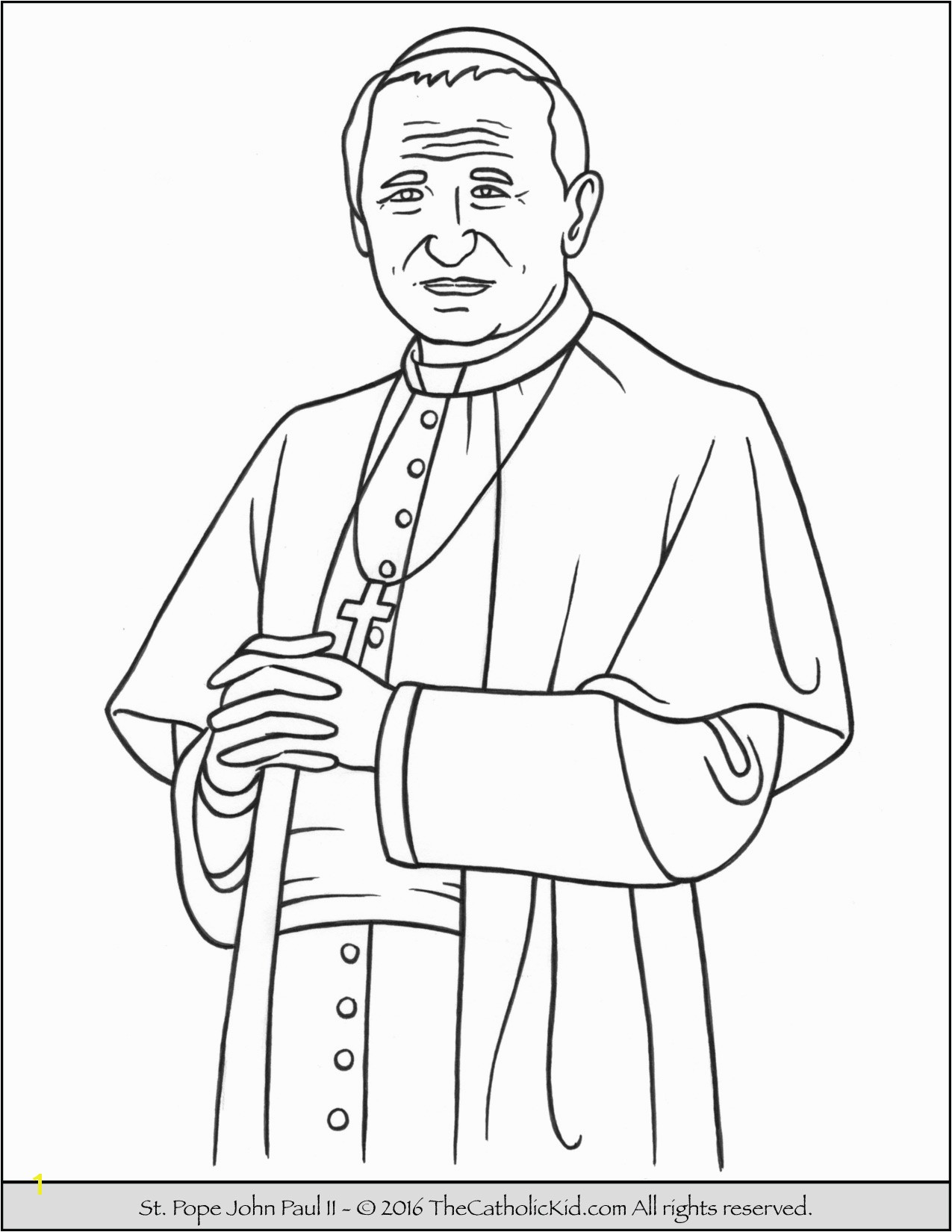 John Paul Ii Coloring Page Cars 2 Coloring Pages to Print