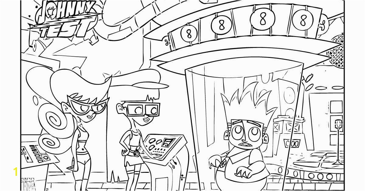 e Direction Logo Coloring Pages New Johnny Test Coloring Pages Printable Johnny Test Coloring Pages