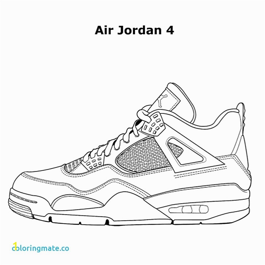 Air Jordan Coloring Book Elegant Air Jordan Coloring Pages Printable