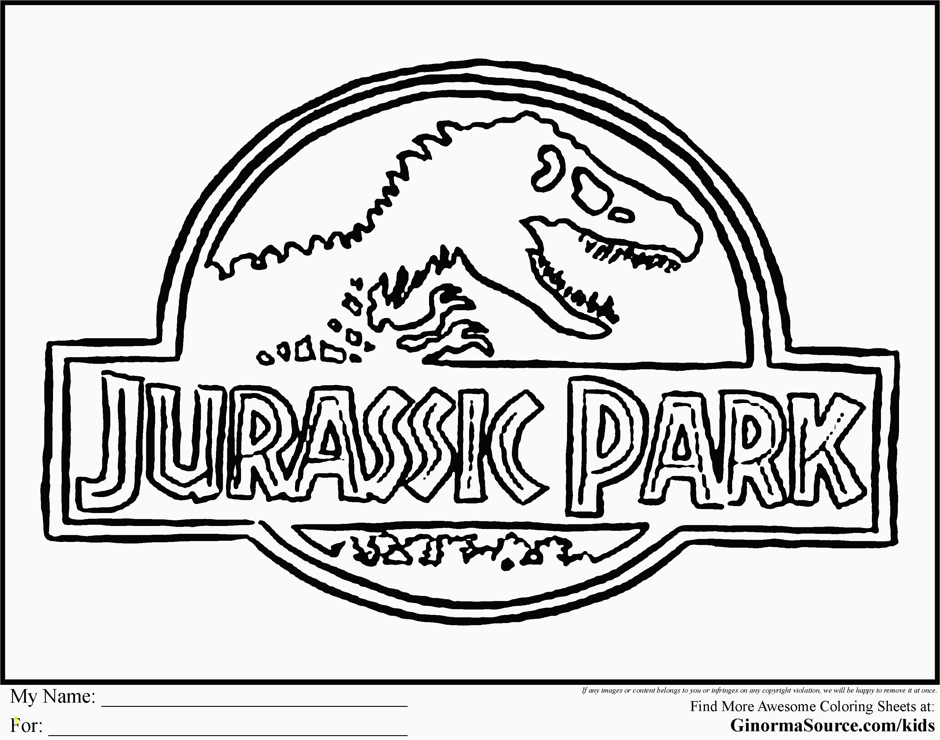 Jurassic World Coloring Pages Jurassic Park Coloring Pages Save Jurassic World Coloring Pages Line New