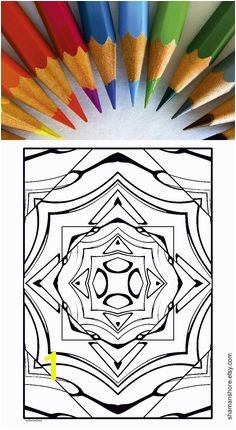 20 Abstract Kaleidoscope Coloring Pages Printable Digital Adult Coloring Book Pdf INSTANT DOWNLOAD