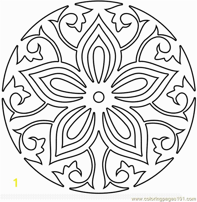 Kaleidoscope Coloring Pages Pdf Mandala Coloring Pages Pdf