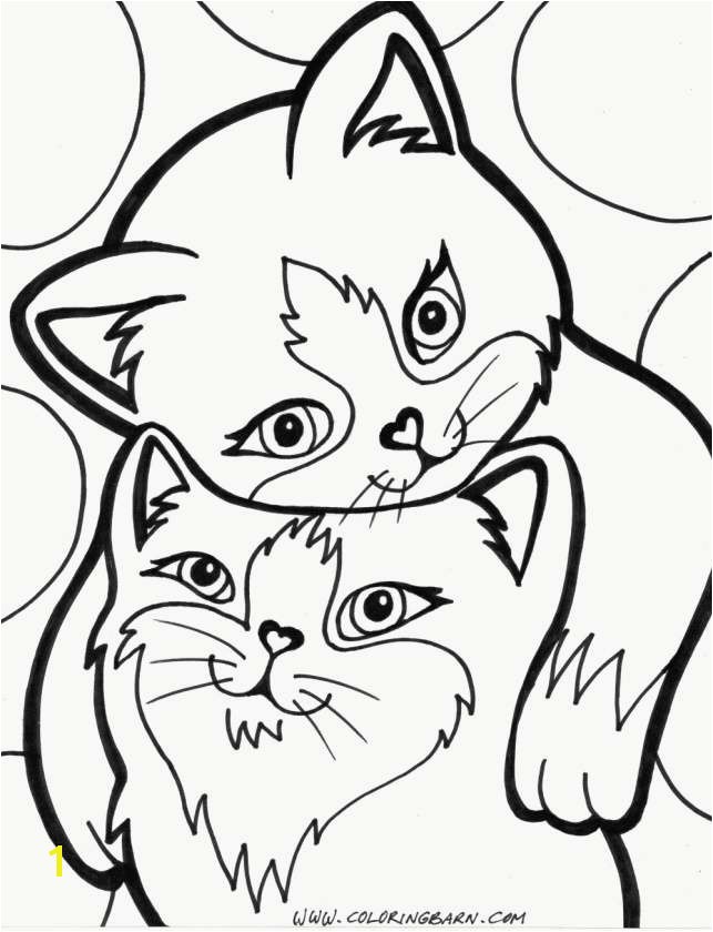 Kitty Cat Coloring Pages Printable Kitten Color Pages Fresh Elegant Cat Coloring Pages Free Printable