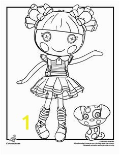 Lalaloopsy Jewel Sparkle Coloring Pages 14 Best Lalaloopsy Coloring Pages Images On Pinterest