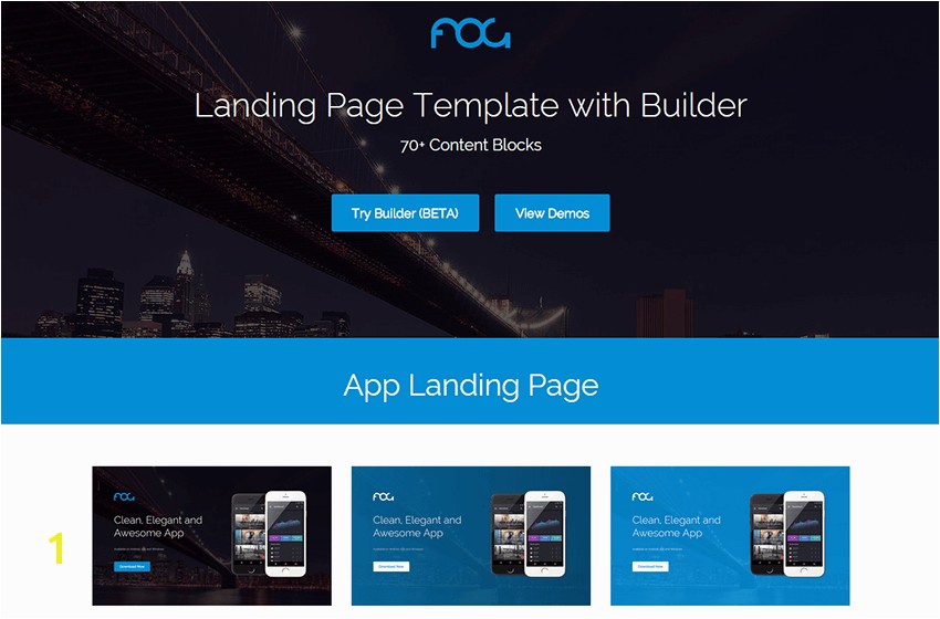 22 Best Bootstrap landing page templates 2016