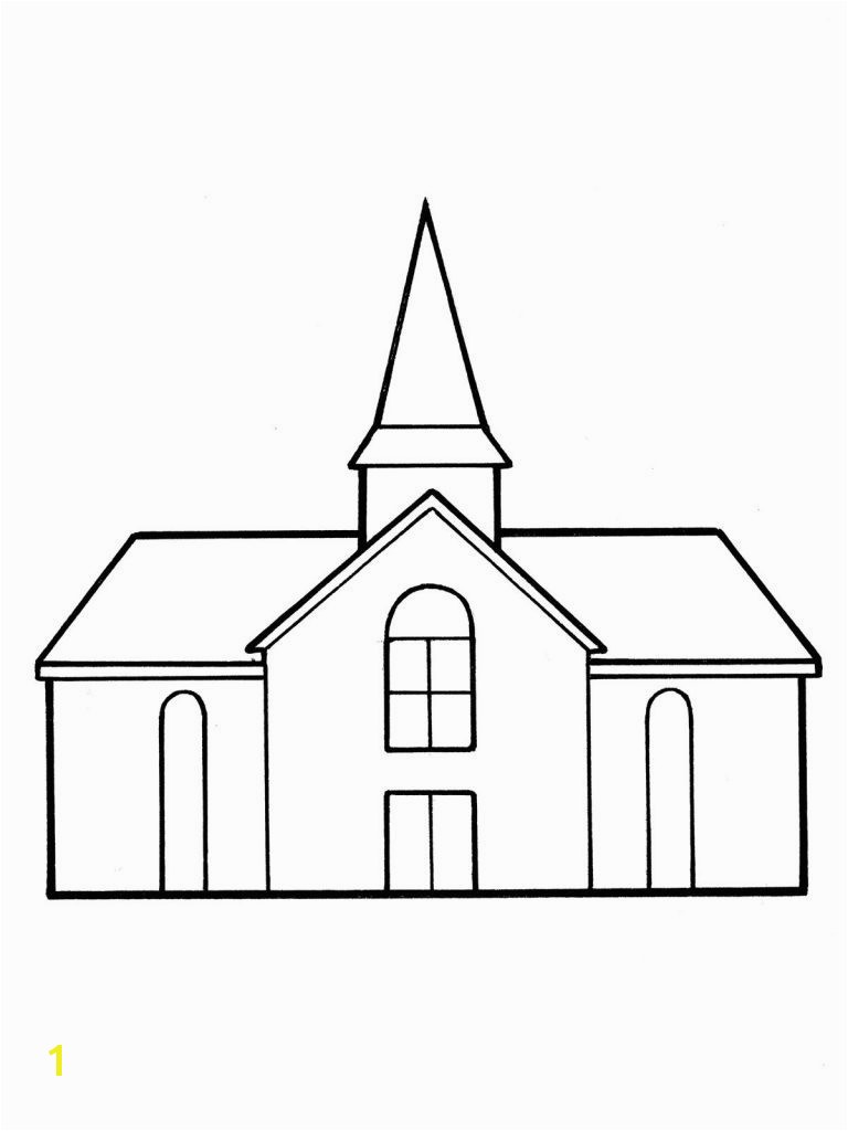 Lds Church Building Coloring Page Lds Church Building Coloring Page