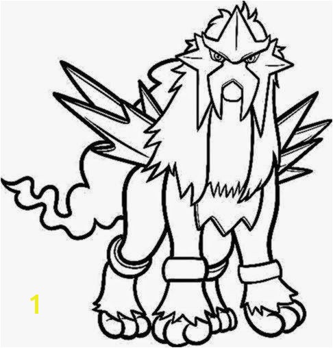 Legendary Pokemon Coloring Pages