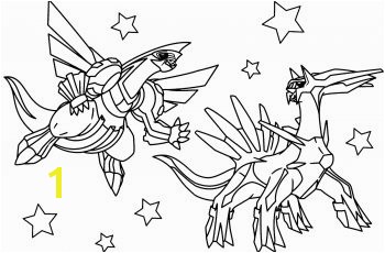 Legendary Pokemon Coloring Pages Palkia Lovely Pokemon Coloring Printable Pages