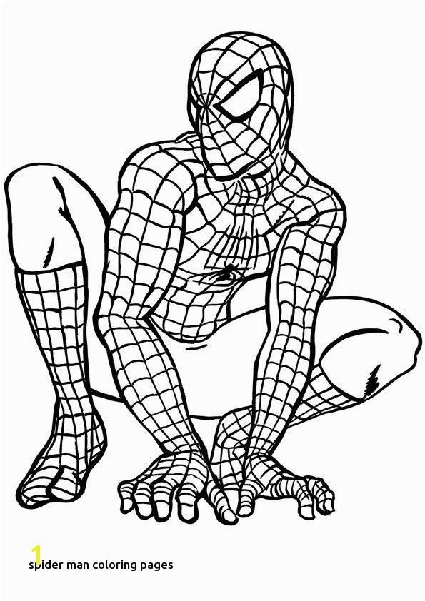 Coloring Pages Spiderman New Spiderman Coloring Page for Free Print for Spider Man Coloring Pages