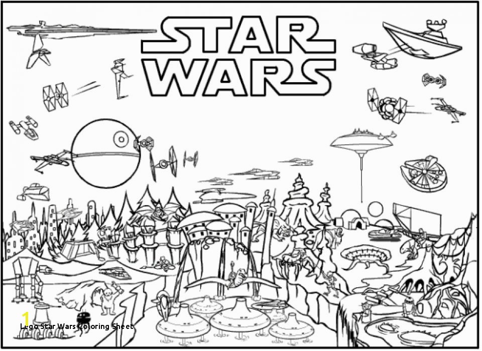 20 Free Printable Lego Star Wars Coloring Pages EverFreeColoring