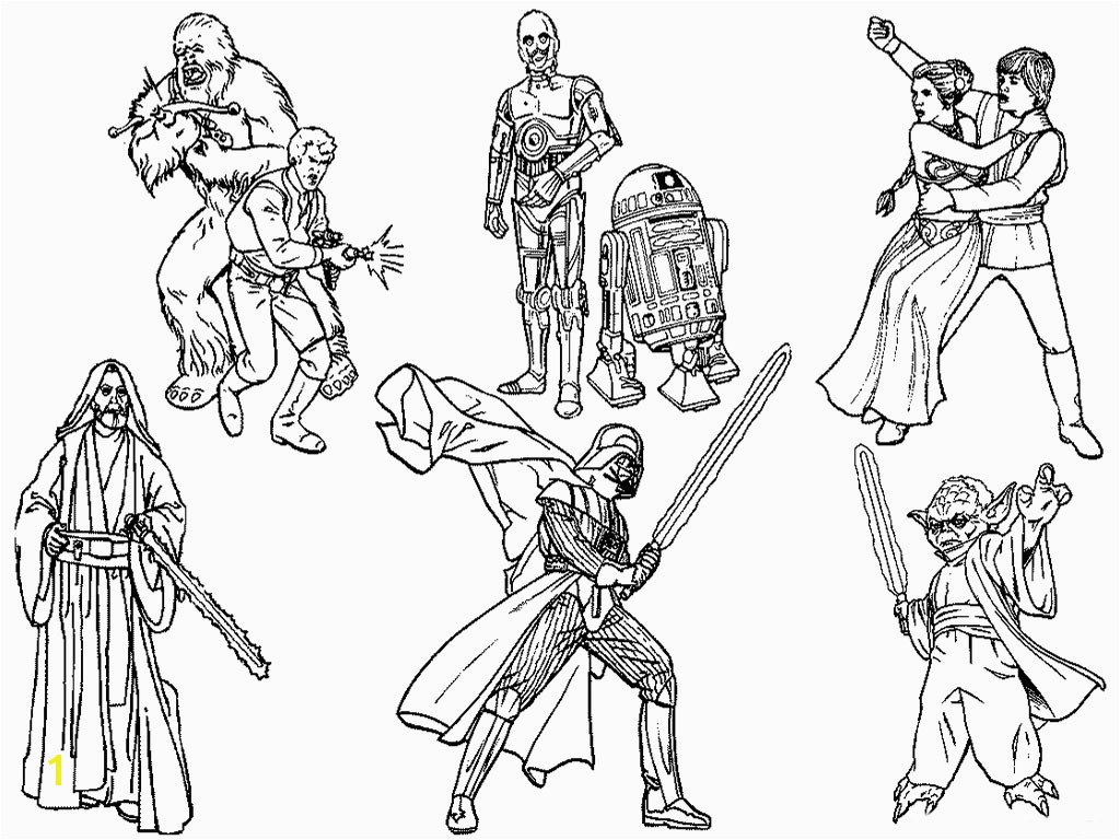 Rey From The Force Awakens Coloring Page Free Printable Pages 9star Wars Characters Coloring Pages