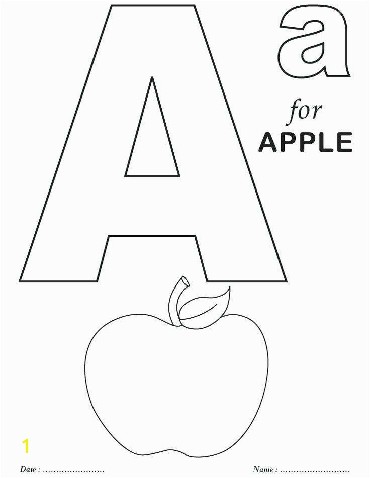 Alphabet Coloring Pages Pdf Luxury the Letter A Coloring Page My A to Z Coloring Book