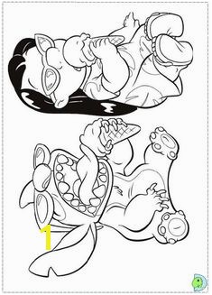 Lilo & Stitch Coloring Page