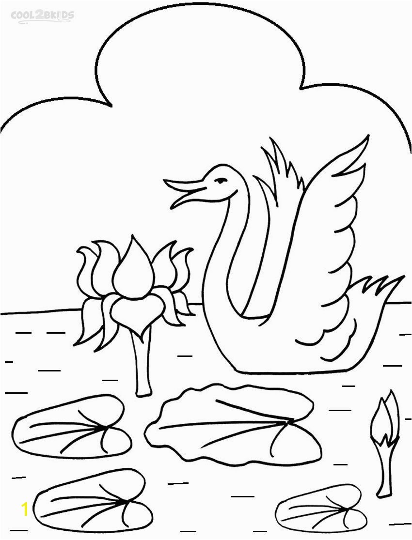 Lily Pad Coloring Page Free New Lily Pad Coloring Sheet Design
