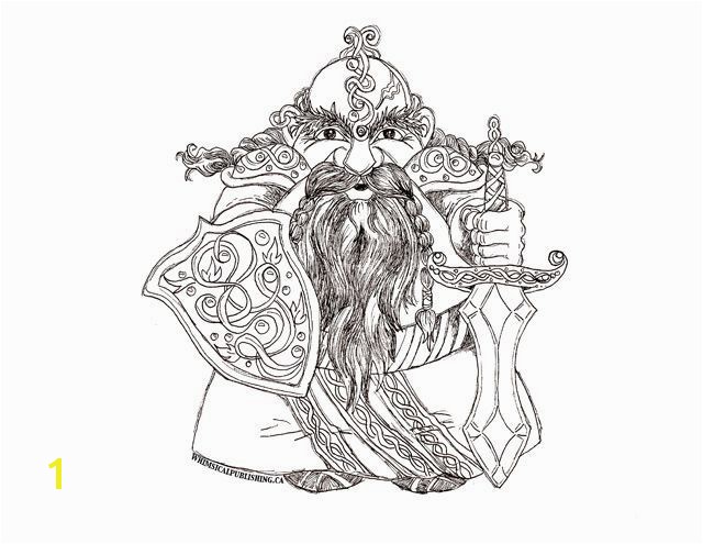 Lord The Rings Coloring Pages With WHIMSICAL Dwarf Colouring Page FREE Download Whimsicalpublishing