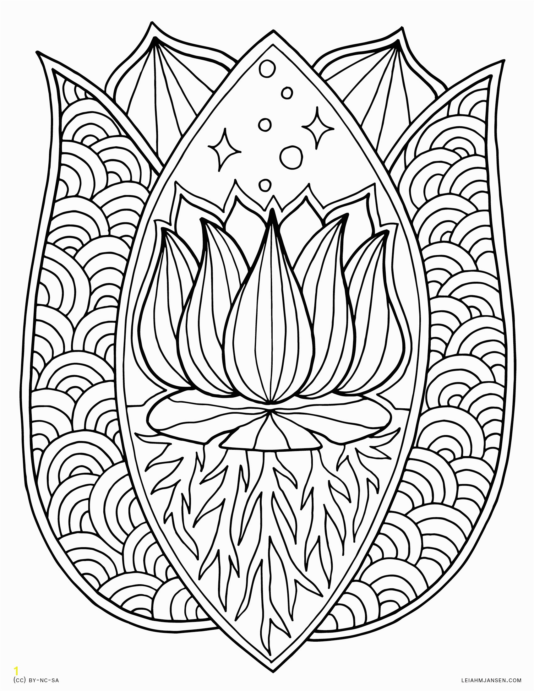 Innovative Lotus Mandala Coloring Page Fresh Flower Pages Collection Printable