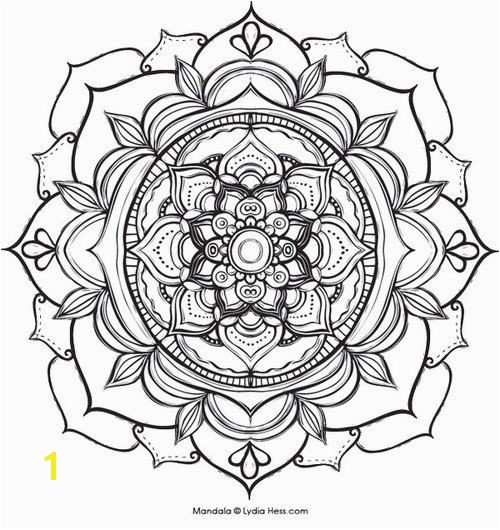 Printable coloring pages of 33 Lotus Flower Mandala Coloring Pages 5559 Lotus… More