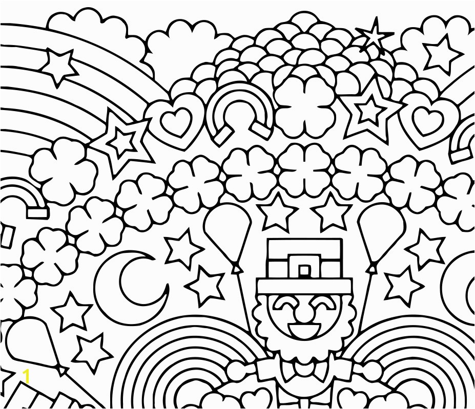 927x799 Lucky Charms Coloring Pages Awesome St Patrick S Day Drawing At