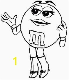M M Candy Coloring Pages 34 Best M&m Can S Images On Pinterest