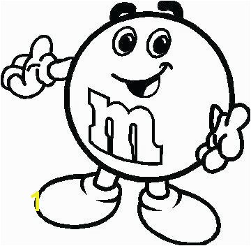 m & m candy coloring pages