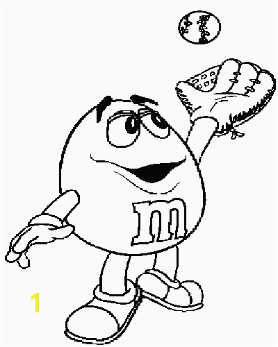 M And Coloring Pages Mm Candy Colouring Pages