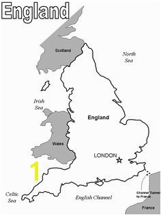 Map Of England Coloring Page Great Britain England Wales and Scotland It is One island the