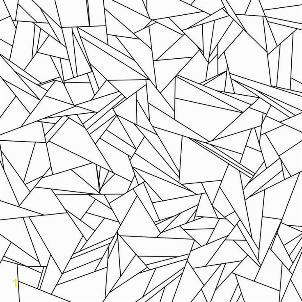 Marble Coloring Page Broken Glass Tessellation Coloring Page Free Printable for Adults