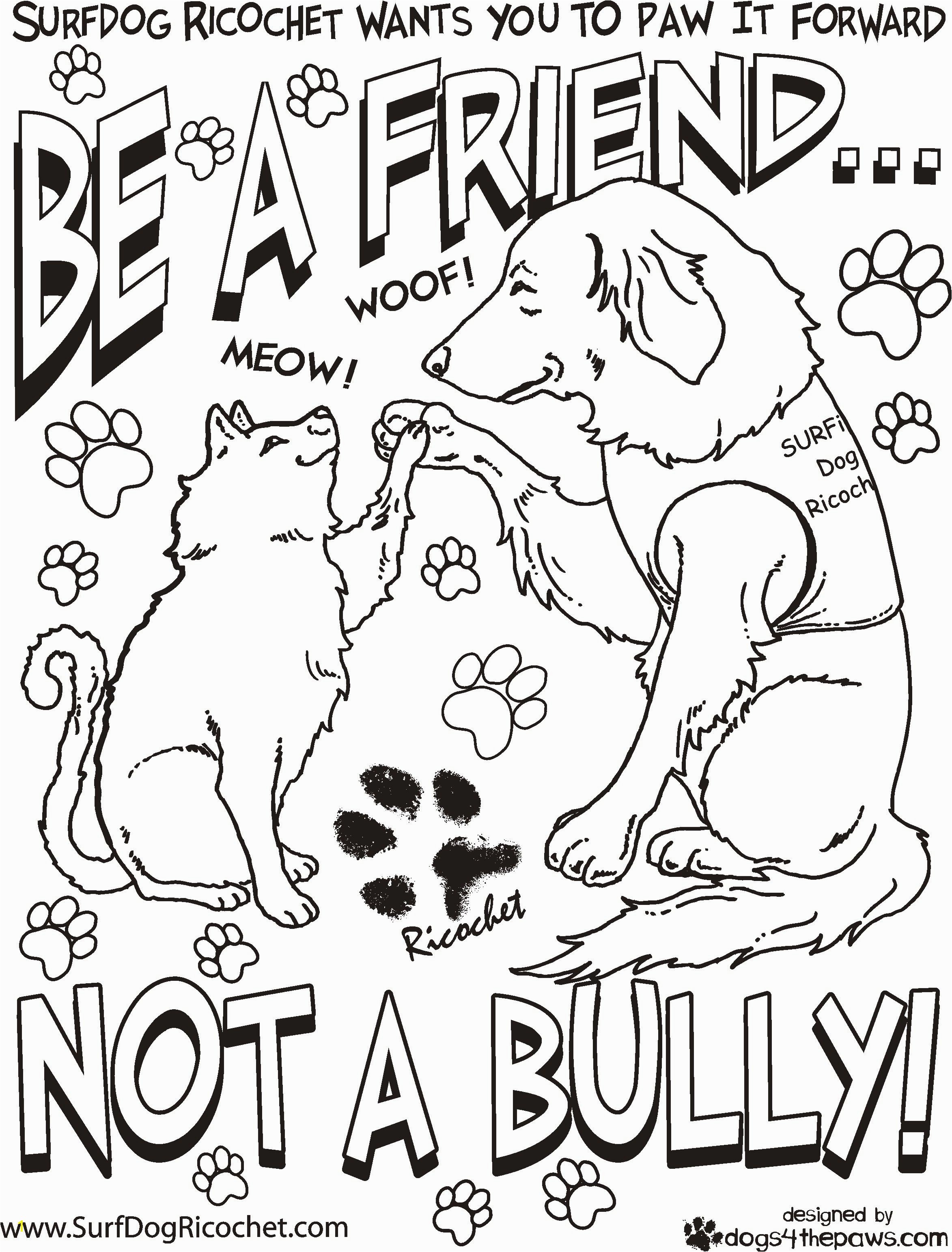 Marble Coloring Page Free Bullying Coloring Pages Free Printable for Kids