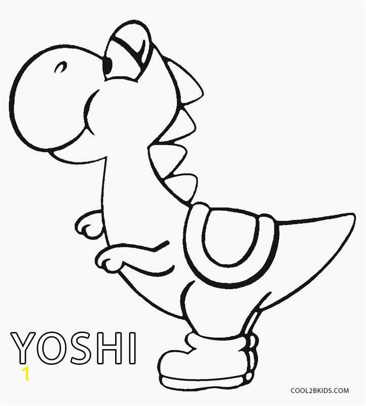 Awesome Yoshi Coloring Pages More Image Ideas