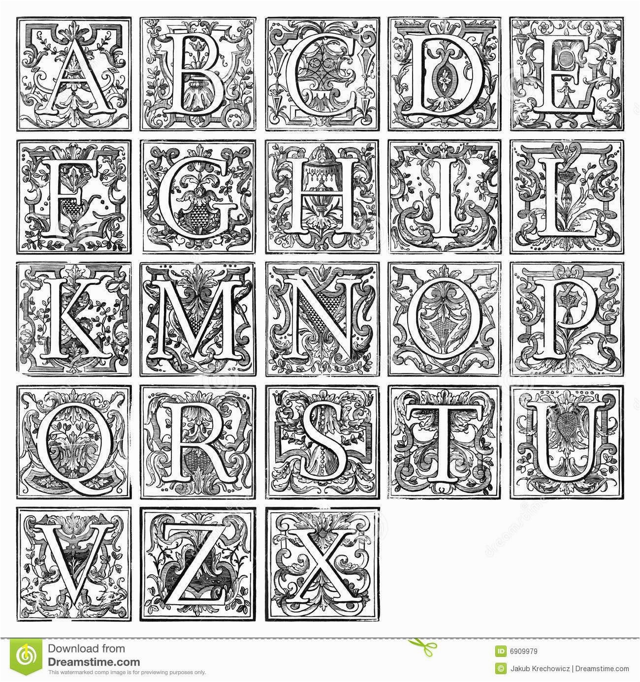 Unlimited Me val Illuminated Letters Coloring Pages Manuscript T Letter