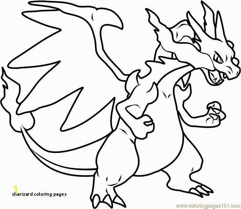 22 Charizard Coloring Pages