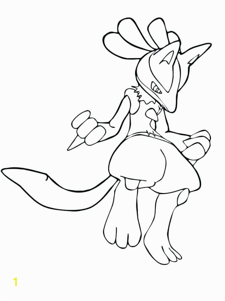 Mega Lucario Coloring Page Fresh Pages Bold Design Ex Luxury s