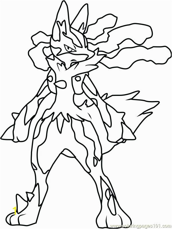 Mega Lucario Coloring Page Pokemon Coloring Pages Lucario Coloring Pages Free Pokemon Coloring