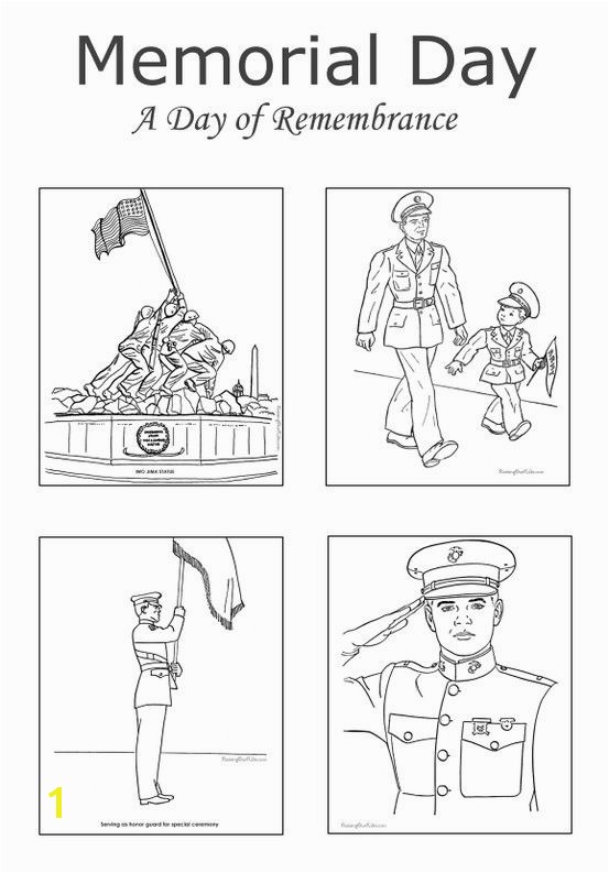 Memorial Day coloring pages Free and printable