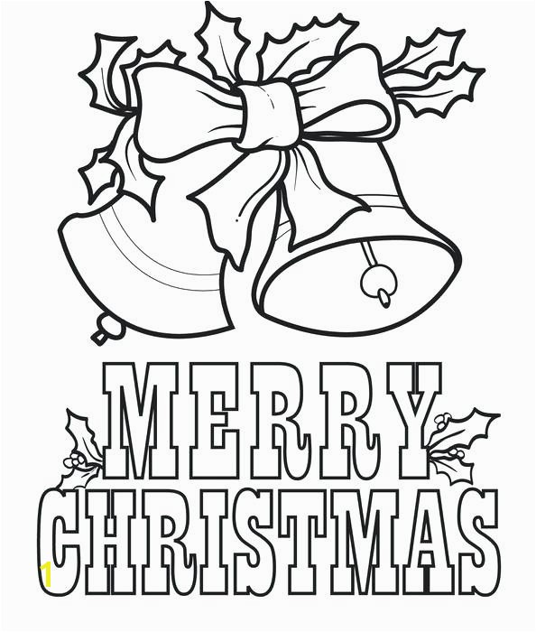 Merry Christmas Words Coloring Pages Posts