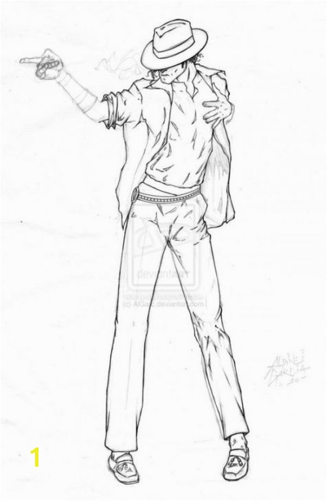 Free Michael Jackson coloring page to print