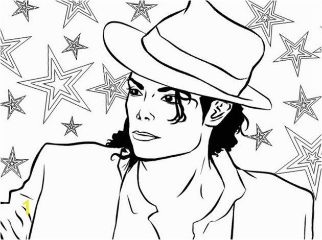 Michael Jackson Coloring Pages