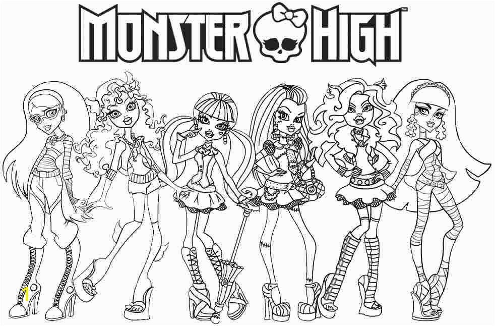 Monster High Printable Coloring Pages Image Cartoon Printables Monster High Printable Coloring Pages Image Cartoon Printables