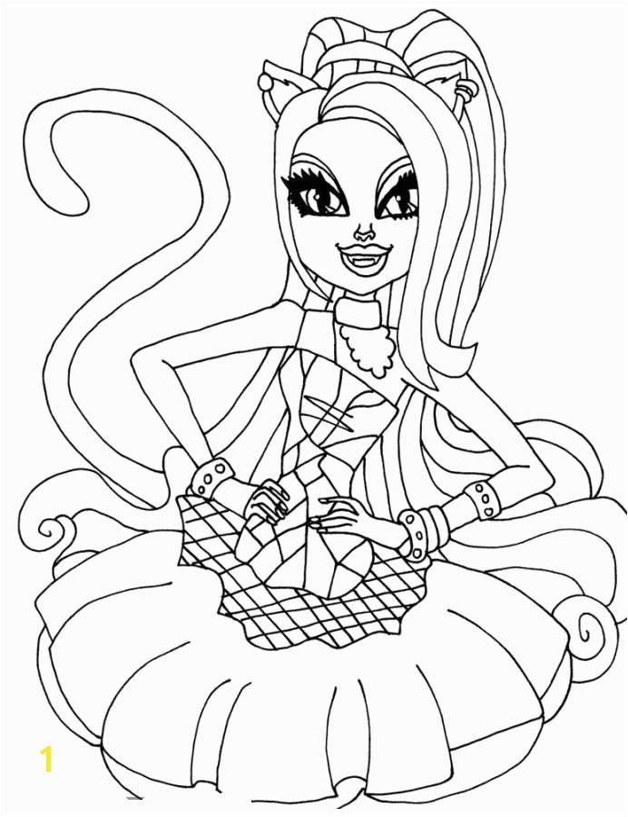 Monster High Printable Coloring Pages Monster High Coloring Pages for Kids Printable Coloring Pages