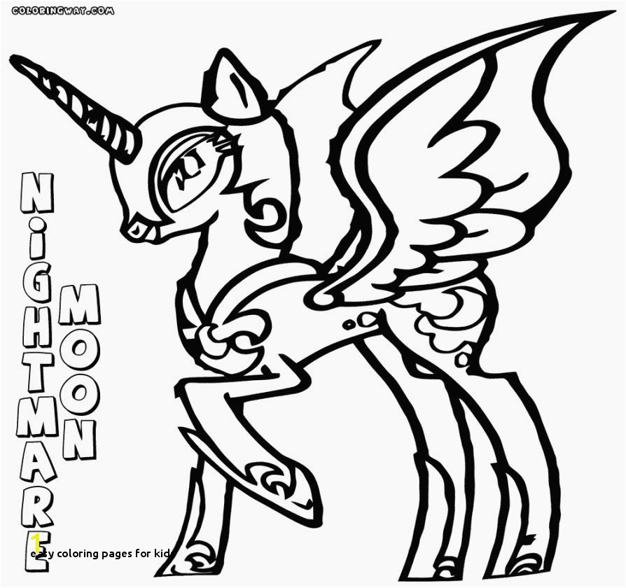 Moon Coloring Pages for Preschoolers 24 Easy Coloring Pages for Kids