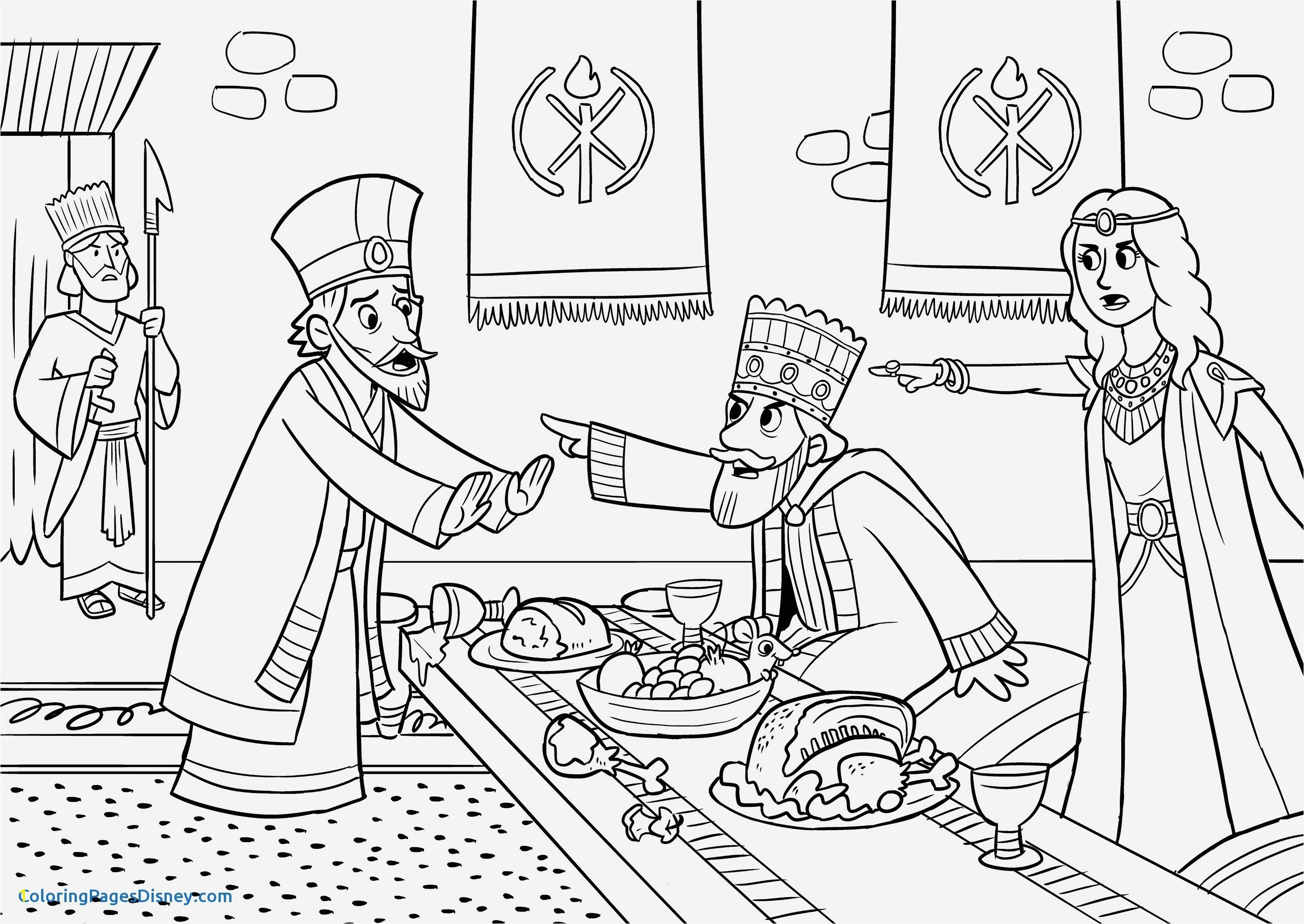 Mordecai and Haman Coloring Pages Queen Esther Coloring Pages Great Queen Esther Coloring Pages New