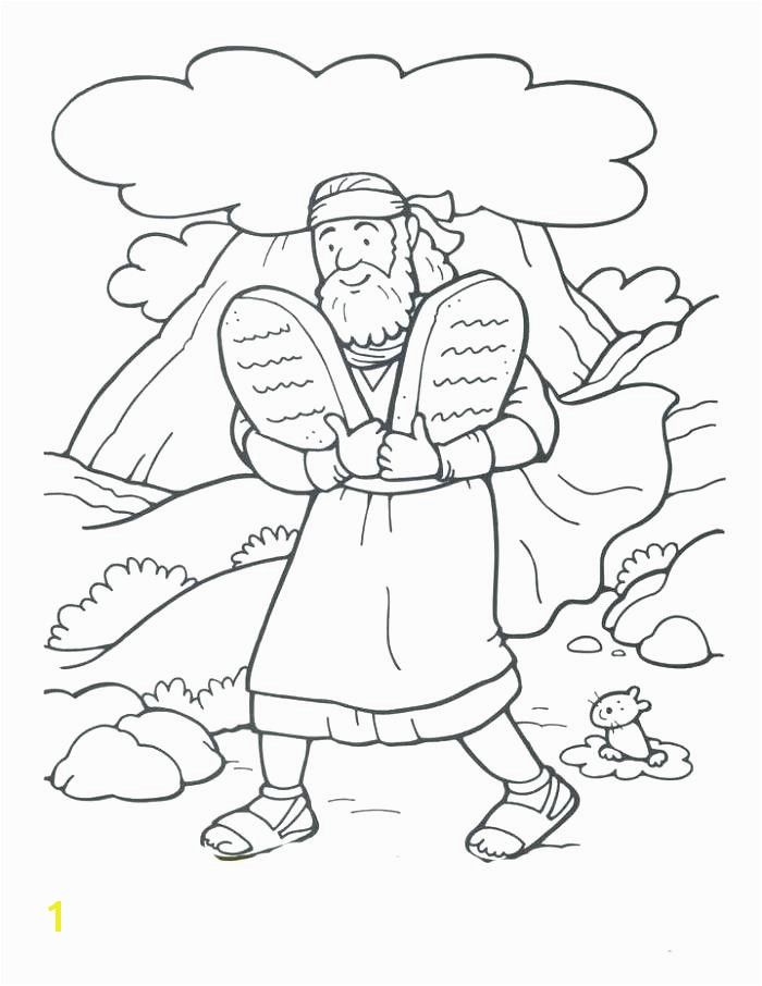 ten mandments coloring page color sheet bible pages sheets the ma