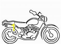 Motorcycle Coloring Pages For Kids